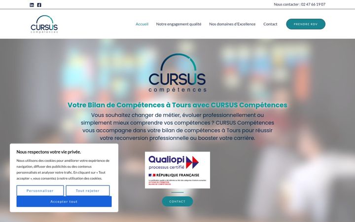 Képernyőkép: cursus-competences.fr