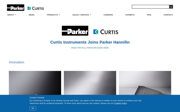 Screenshot of curtisinstruments.com