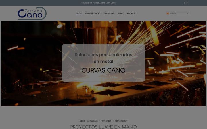 Screenshot of curvascano.es