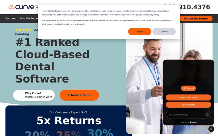 Screenshot of curvehero.com