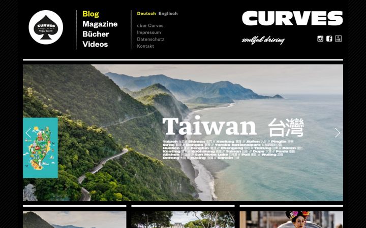 Screenshot of curves-magazin.com