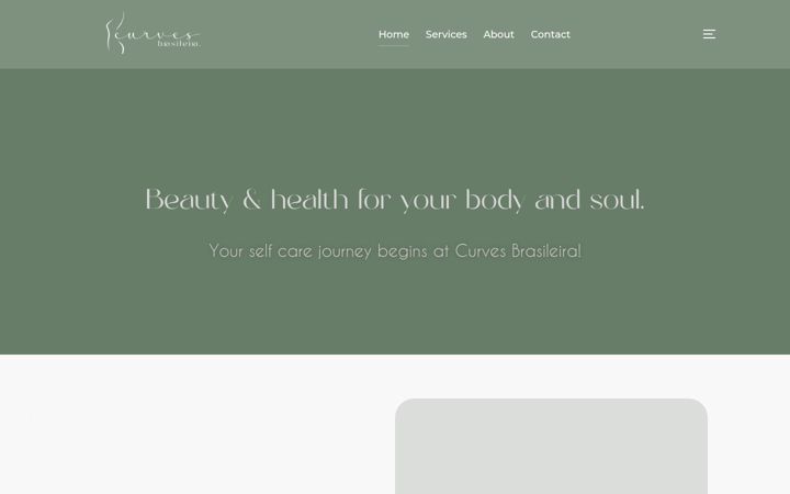 Screenshot of curvesbrasileira.com