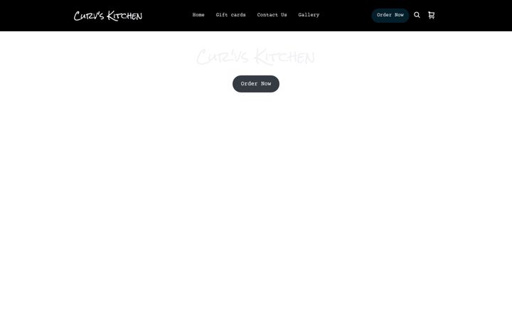 Screenshot of curvskitchen.com