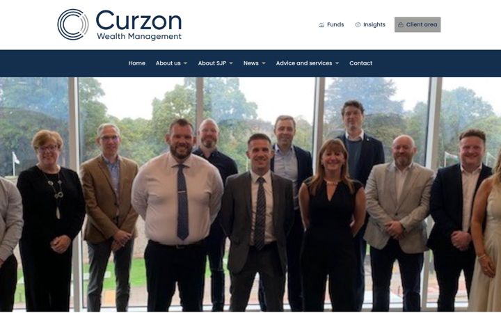 Screenshot of curzonwm.com
