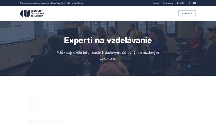 Screenshot of cus-skolenia.sk