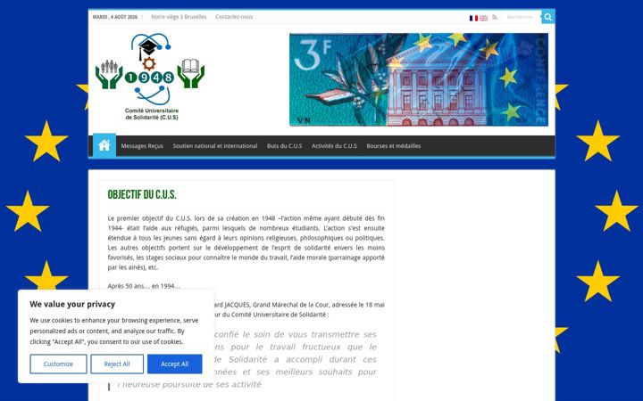 Screenshot of cus-uks.org