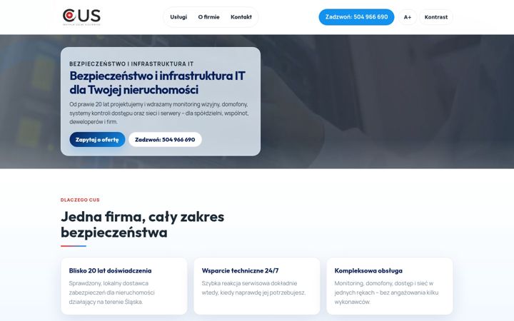 Screenshot of cus.pl