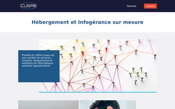 Screenshot of cusae.com