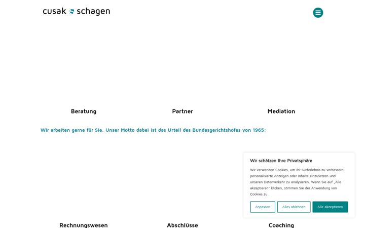 Screenshot of cusakschagen.de