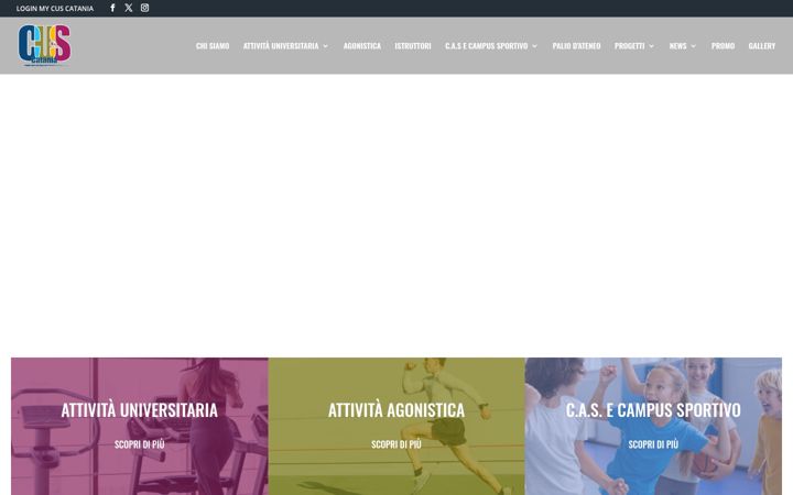 Screenshot of cuscatania.it