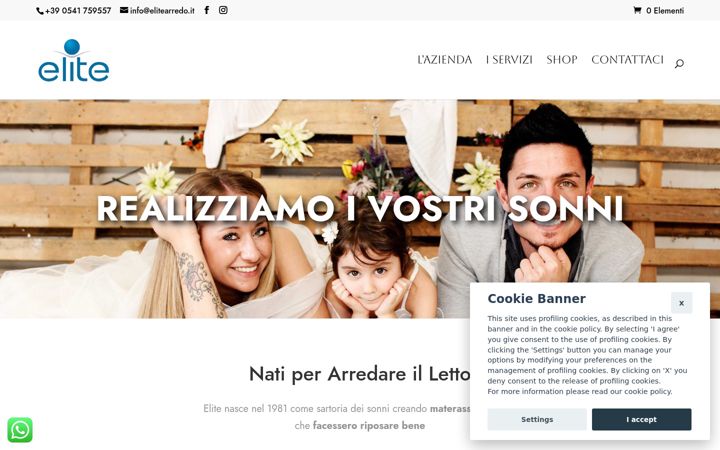 Screenshot of cuscinomemory.com