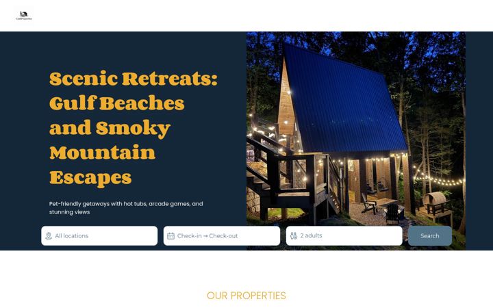 Screenshot of cushproperties.com