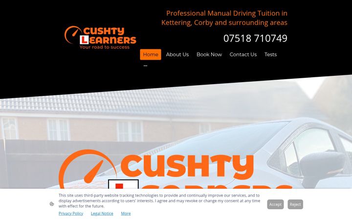 Screenshot of cushtylearners.com