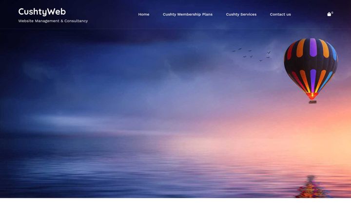 Screenshot of cushtyweb.com