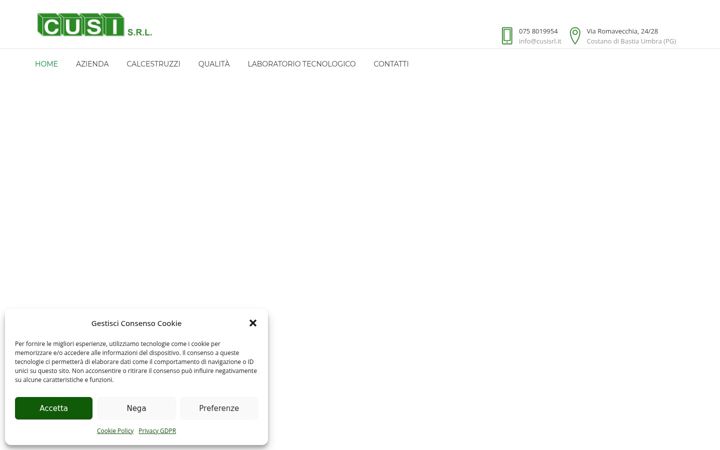 Screenshot of cusisrl.it