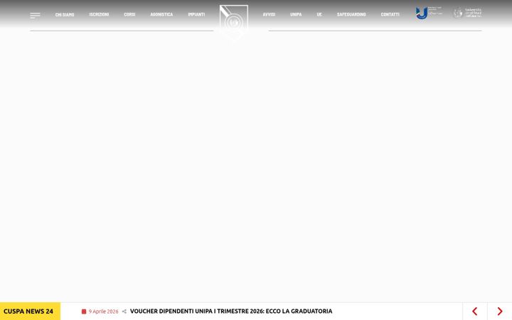Screenshot ta' cuspalermo.it