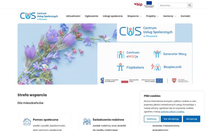 Screenshot of cuspleszew.pl