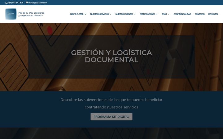 Screenshot of custarsl.com