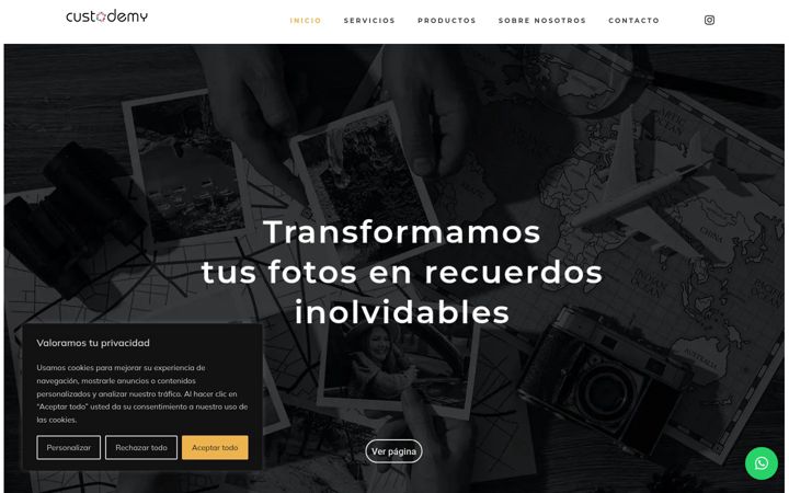 Screenshot of custodemy.es