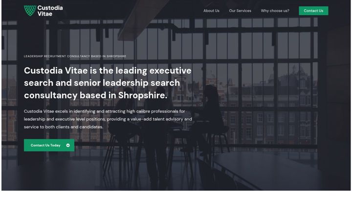 Screenshot of custodia-vitae.com