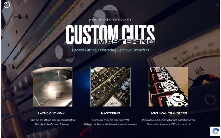 Екранна снимка на custom-cuts.co.uk
