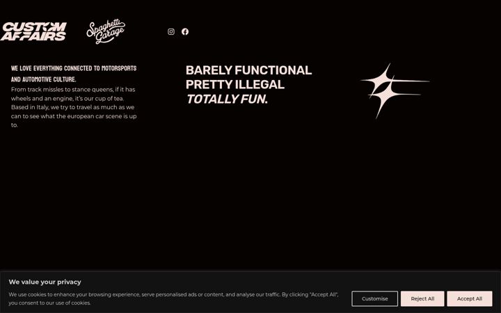 Screenshot di customaffairs.it