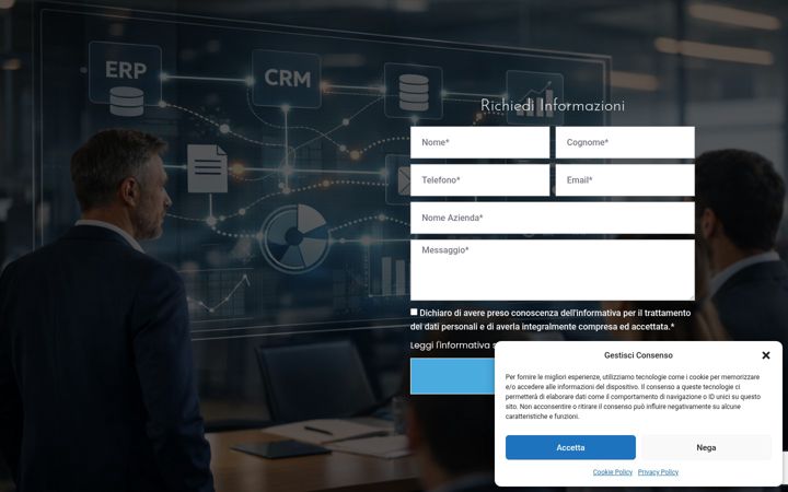 Screenshot di customaiagent.it