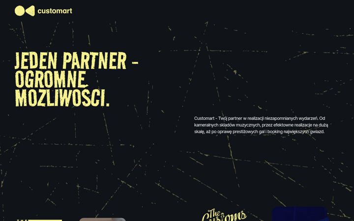 Screenshot of customart.pl