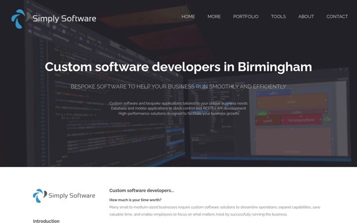 Screenshot of custombespoke.co.uk