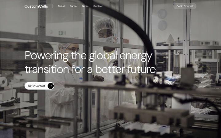 Screenshot of customcells.de