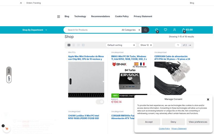 Screenshot of customcompu.com
