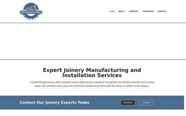 Екранна снимка на customdesignjoinery.co.uk