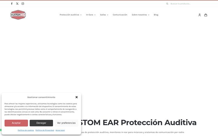 Ekrano kopija customear.es