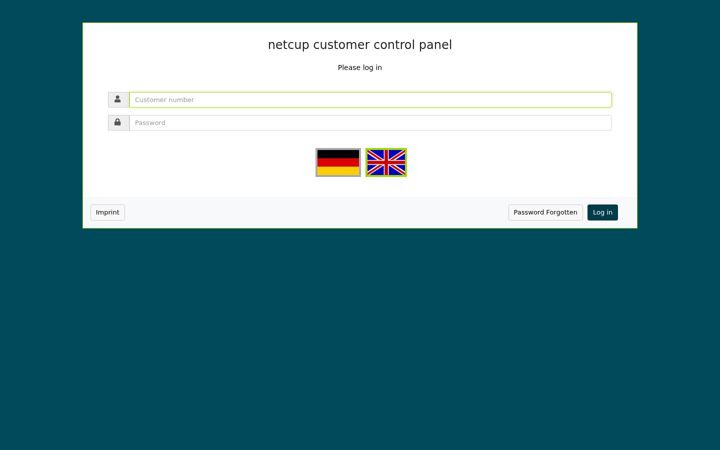 Screenshot of customercontrolpanel.de