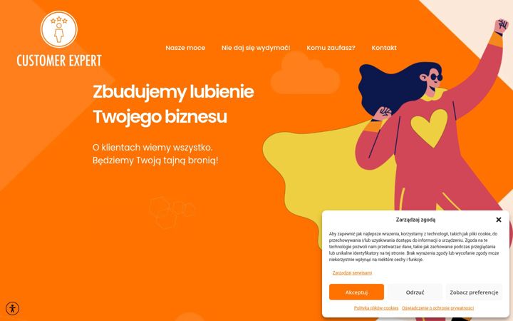 Screenshot of customerexpert.pl