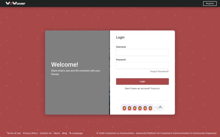 Screenshot di customerscomm.com