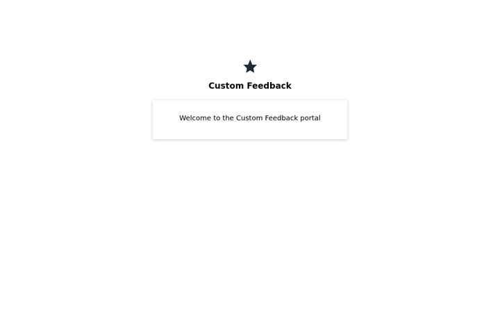 Screenshot of customfeedback.com