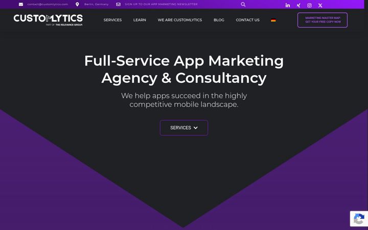 Screenshot of customlytics.com