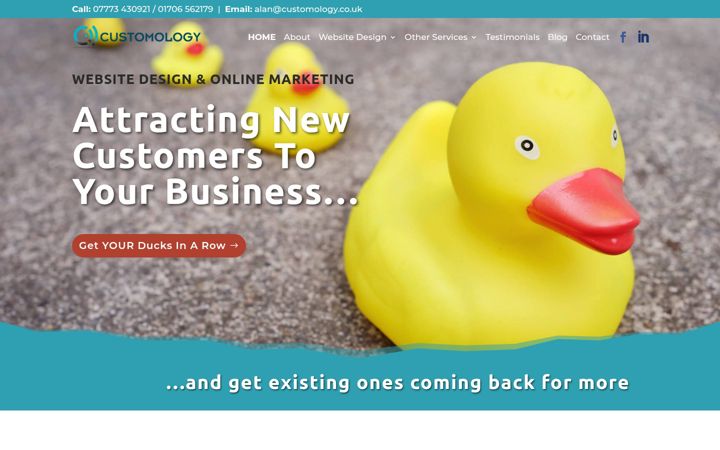 Screenshot of customology.co.uk