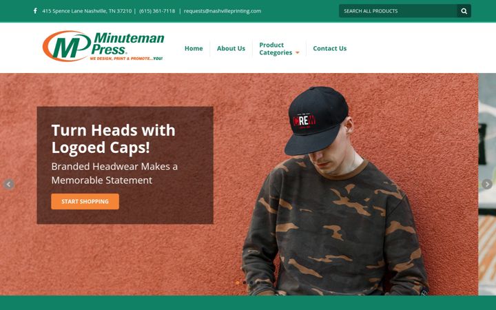 Screenshot of custompromoitem.com