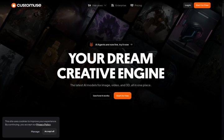 Screenshot of customuse.com