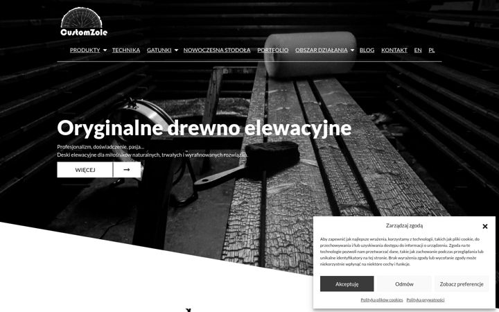 Screenshot di customzole.pl