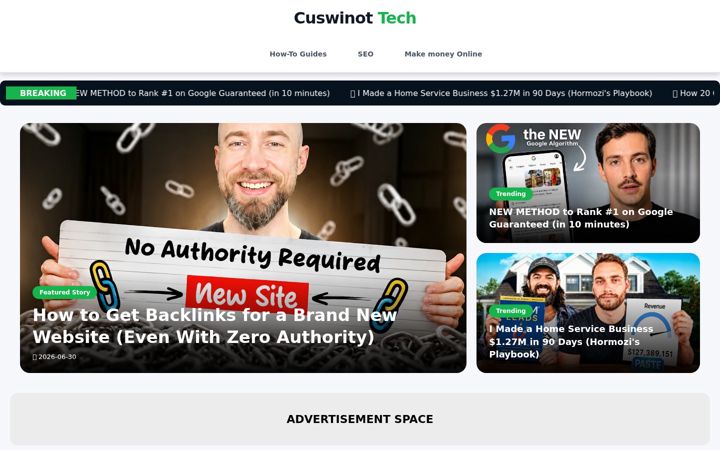 Screenshot of cuswinot.com