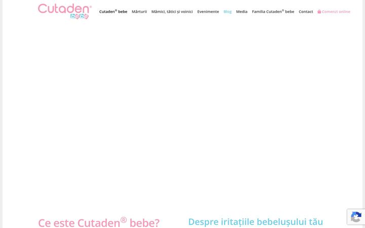 Screenshot of cutadenbebe.ro
