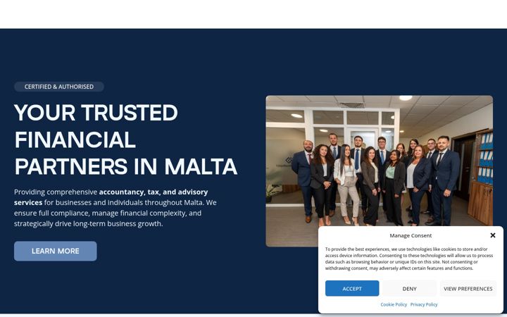 Screenshot of cutajarbusuttil.com