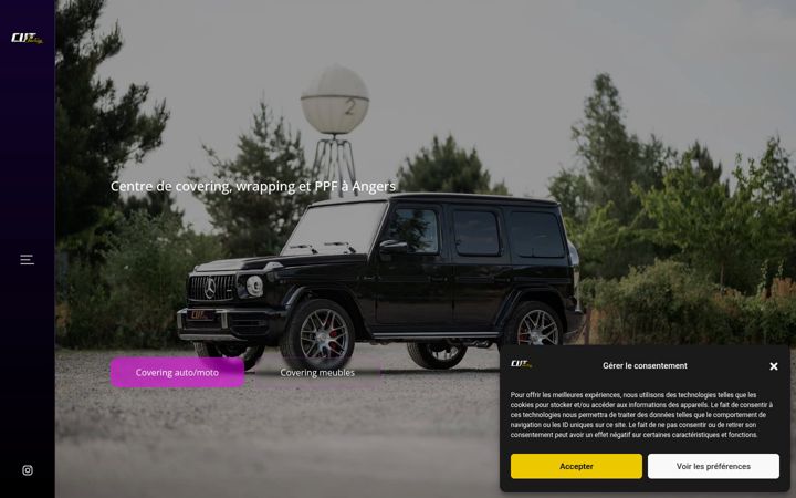 Screenshot of cutfactory49.fr