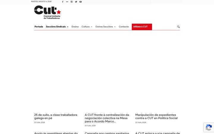 Screenshot of cutgaliza.org