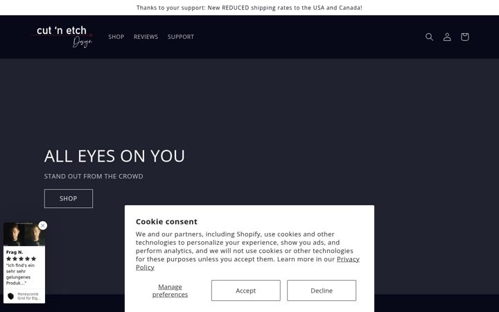 Screenshot of cutnetch.design