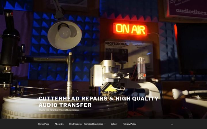 Captura de pantalla de cutterheadrepair.com