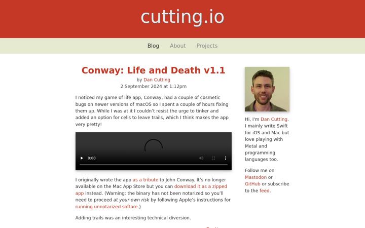Екранна снимка на cutting.io